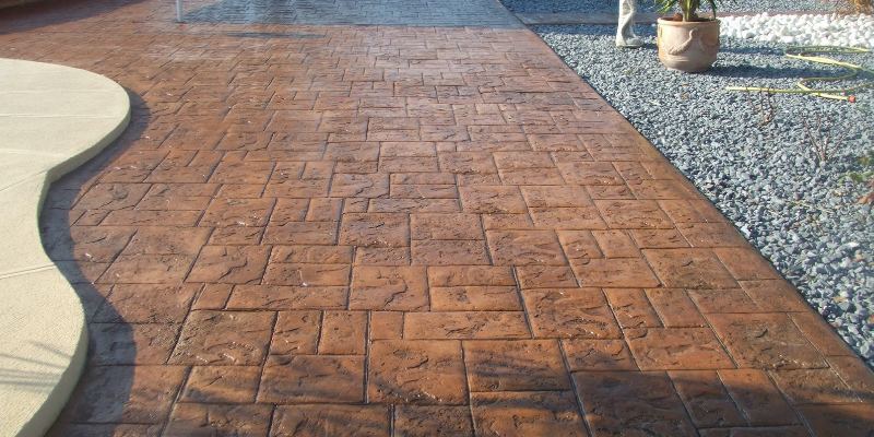 Hormigón impreso en Huesca